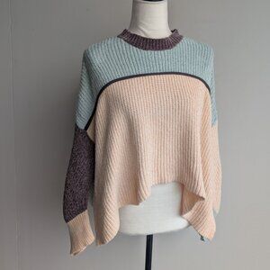 Urban Outfitters Colorblock Chenille Sweater